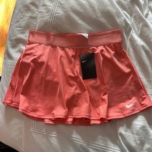 Women's Nike Dri Fit Coral Tennis Skort Short Skirt